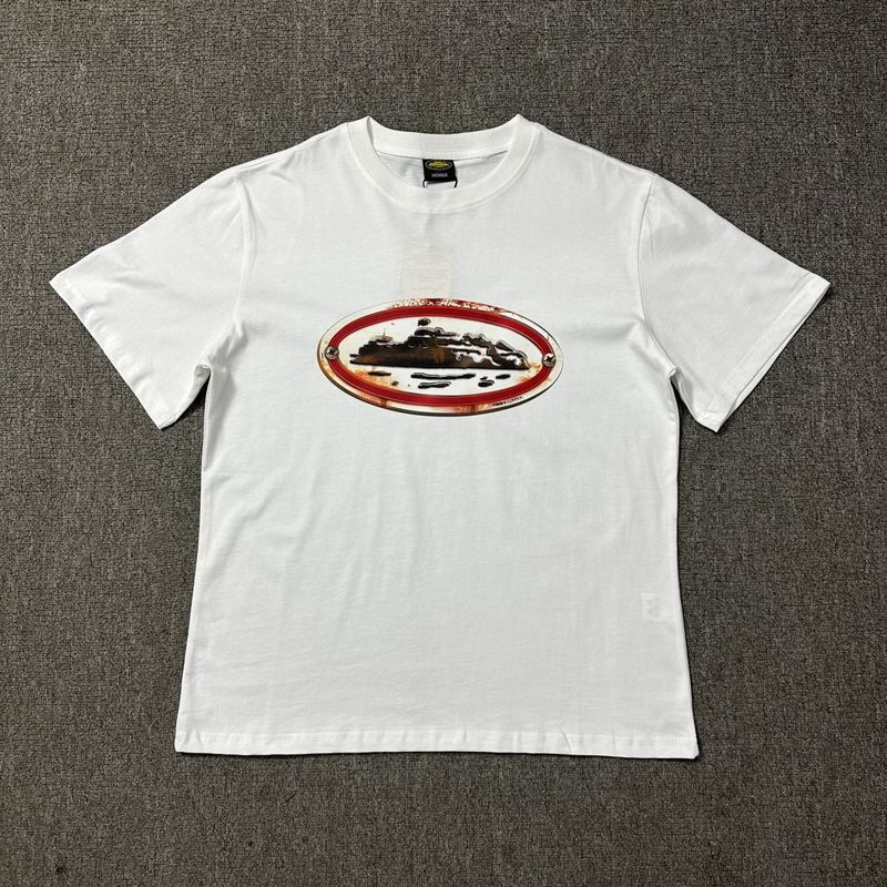 240g corteiz マンハッタン島シリーズ Tシャツ 半袖 レターロゴプリント 男女兼用 ダブルヤーン ファッション 半袖 トレンド|undefined
