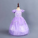 Детский наряд маленькой принцессы для принцессы, платье, xэллоуин, детская одежда