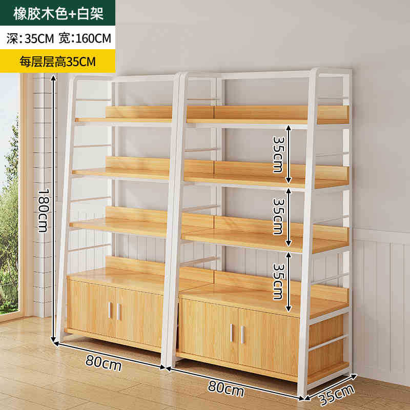 Estante simple estante de almacenamiento de múltiples capas estante de exhibición sala de estar estantería hogar dormitorio piso gabinete de almacenamiento sub-estante