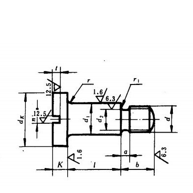 Բ��ͷ������λ�ݶ�M2*4 ������λ��˿GB830 ̨����˿Din923