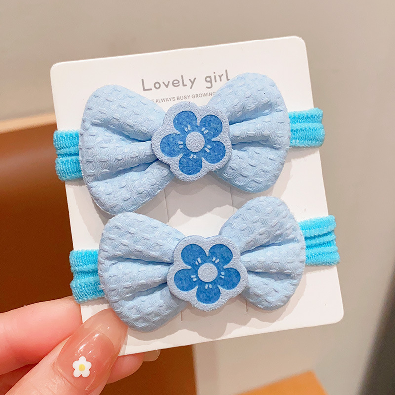 Cordón de cabello para niños niñas lindas cordón de cabello para bebés de alta elasticidad no lesionar banda de cabello para niñas adornamientos de cabello image 7