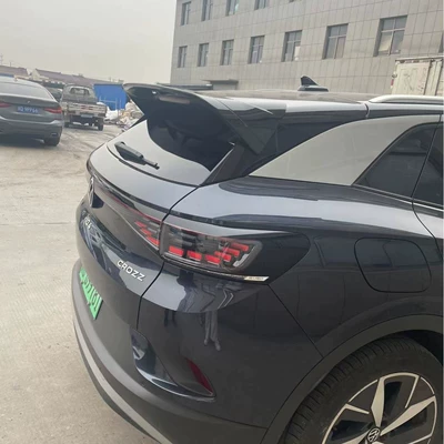 Fixed wind wing: Rear Wing Sports Punch-Free