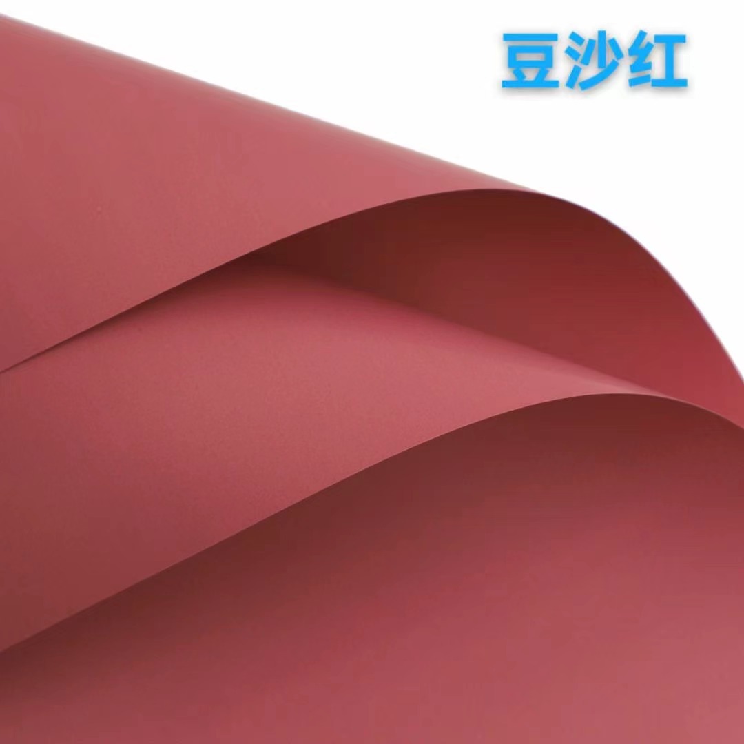 Lizhuran color sólido espesado primer rollo de papel de amor impermeable OPP floral papel de embalaje 56 * 10Y rollo de papel de embalaje