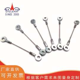 工厂供应压制钢丝绳吊具/环形压制钢丝绳/两头压制端子钢丝绳索具