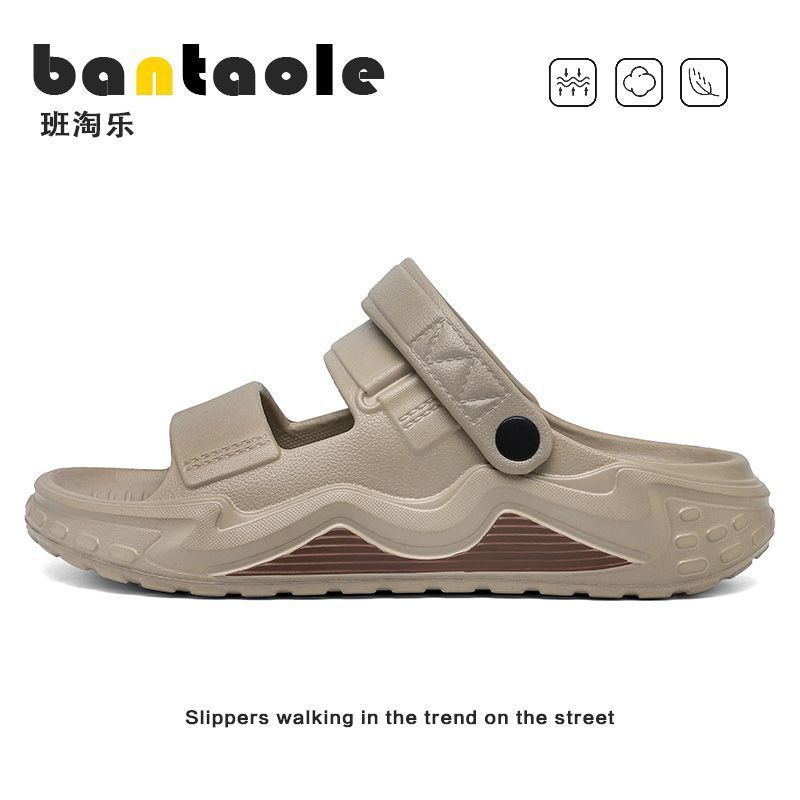 Sandalias para uso exterior de verano de los hombres 2025 nuevo estilo antideslizante, resistente al desgaste y desodorante