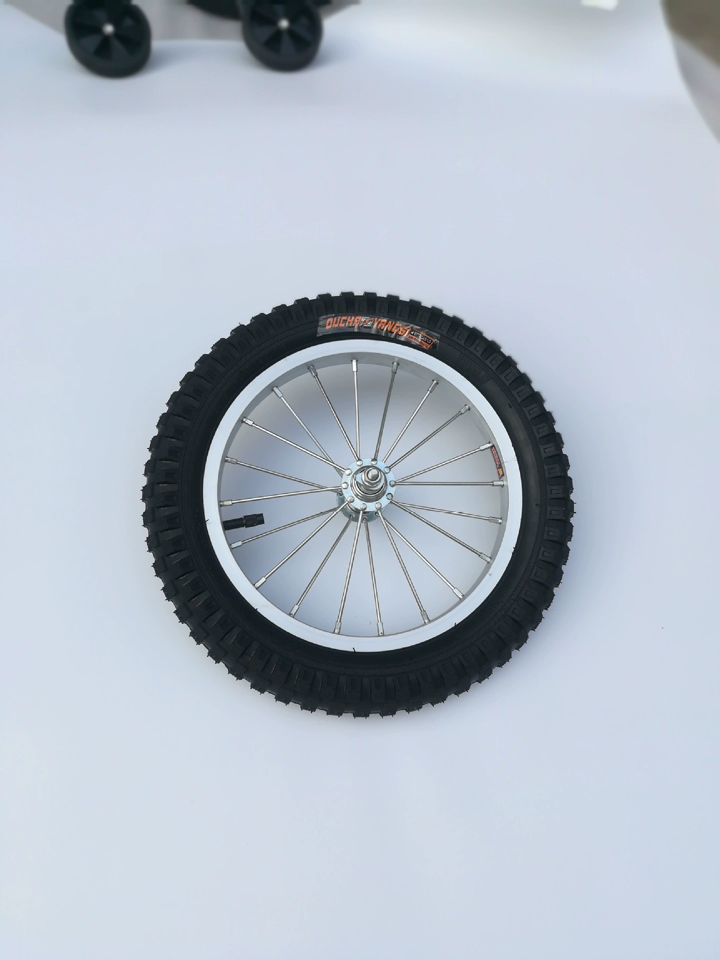 Children's bicycle, bicycle accessories, wheel, balance bike for rear wheel, tires, 12inch