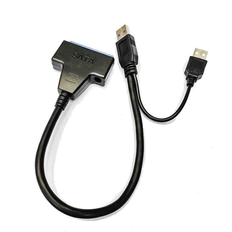 Кабель SATA→USB3.0 Easy Drive с разъёмом питания, USB→SATA для 2.5"/3.5" SSD/HDD, дата-кабель