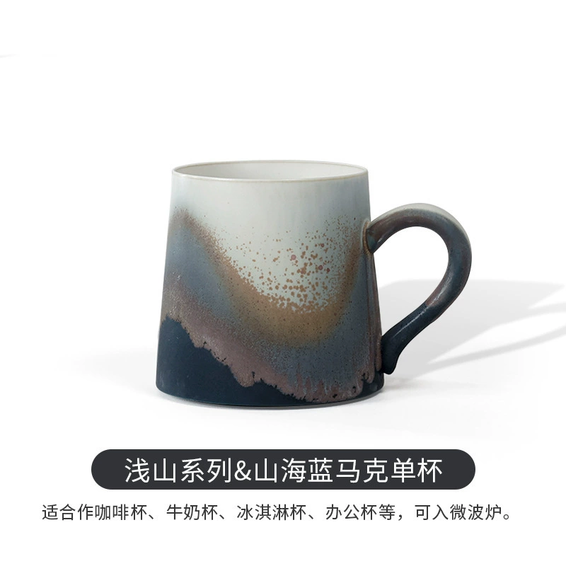 Люкс-пара кофейных чашек для двоих, высококлассные Jingdezhen керамические кружки, чашки с крышками, простая подарочная упаковка