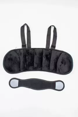 Side Sleeping Pillow, Headrest - black