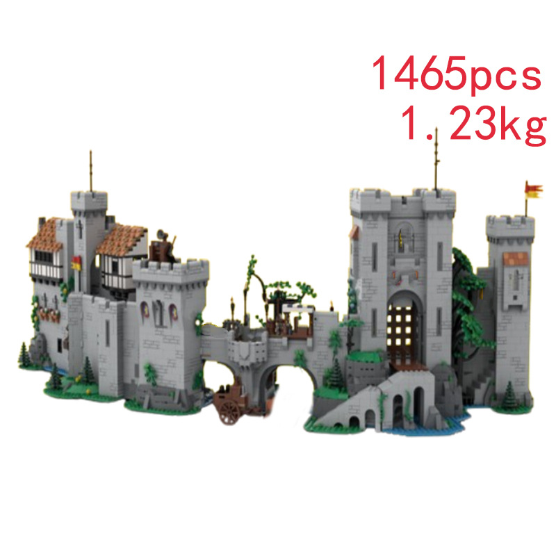 Castle Building Blocks Educational Model Construction Toy_voghion.com