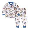 Children's set, thermal underwear for boys, demi-season cotton pijama, children's clothing