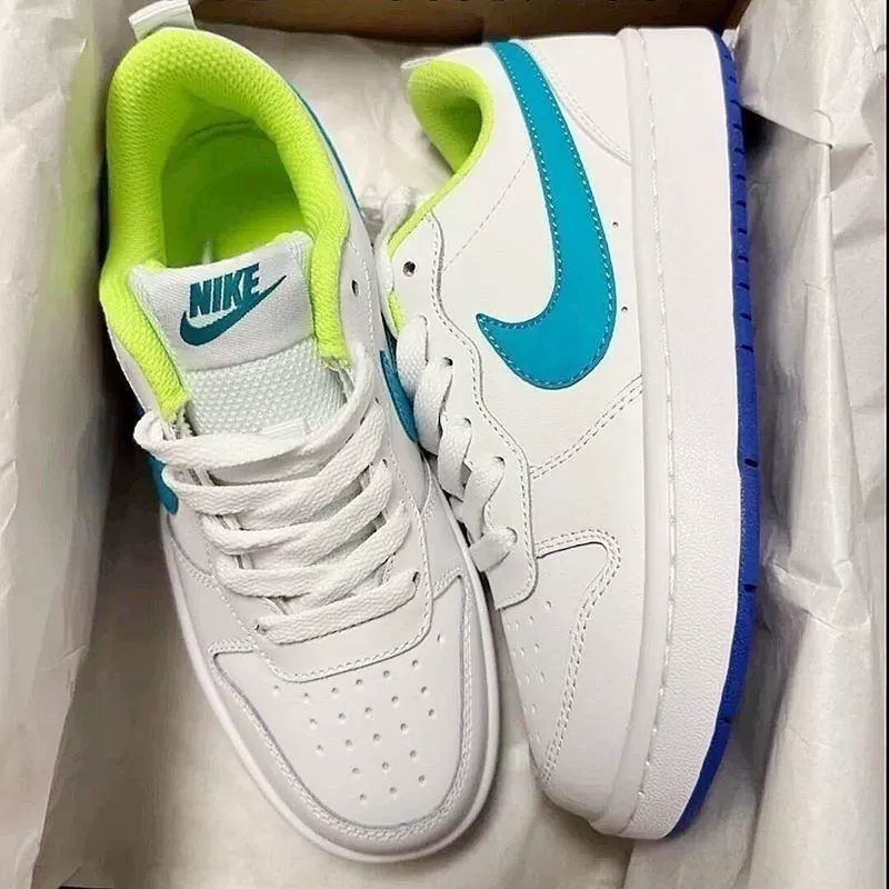 Кроссовки GS retro низкие (Putian) унисекс, кампус‑стиль — классические бело‑чёрные, размеры 36–44