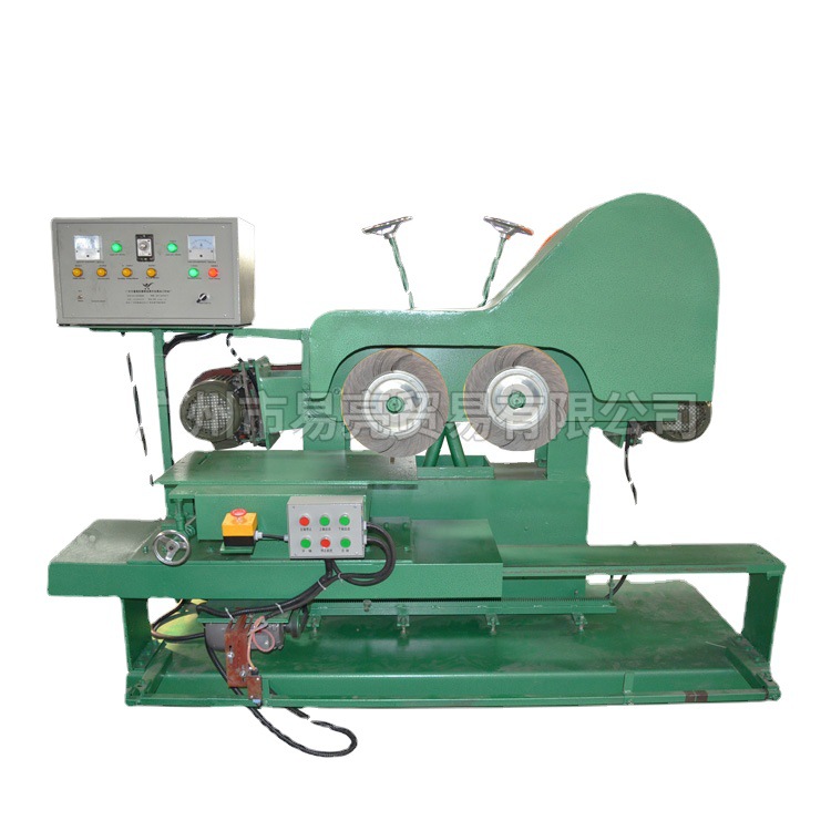 不锈钢打磨抛光机双头横抛机平面研磨铝材金属五金双头自动抛光机