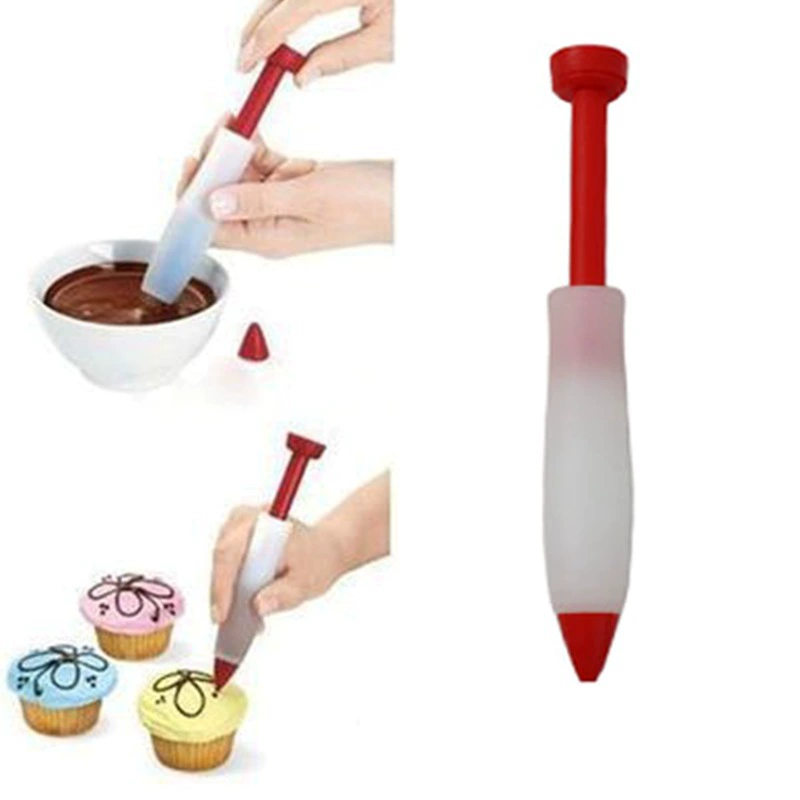 Инструменты для выпечки пищевой силиконовый Шоколадный Соус для выжимания Кондитерская ручка для письма для торта доящая ручка 26 г