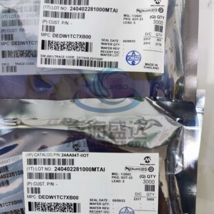 ȫ��ԭ�b 24AA04T-I/OT SOT-23-5 �zӡB3** ����EEPROM 4K