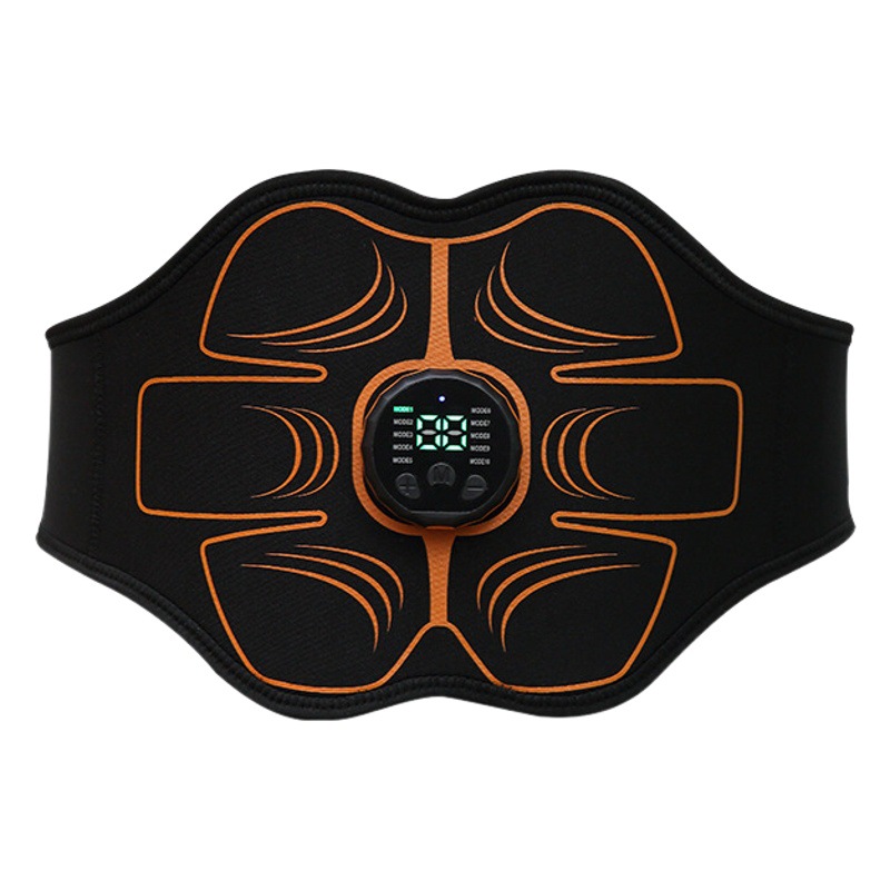 Nuevo cinturón de masaje EMS hombres y mujeres entrenamiento en el hogar ejercicio abdominal entrenador perezoso fitness músculo abdominal pegatinas equipo de fitness