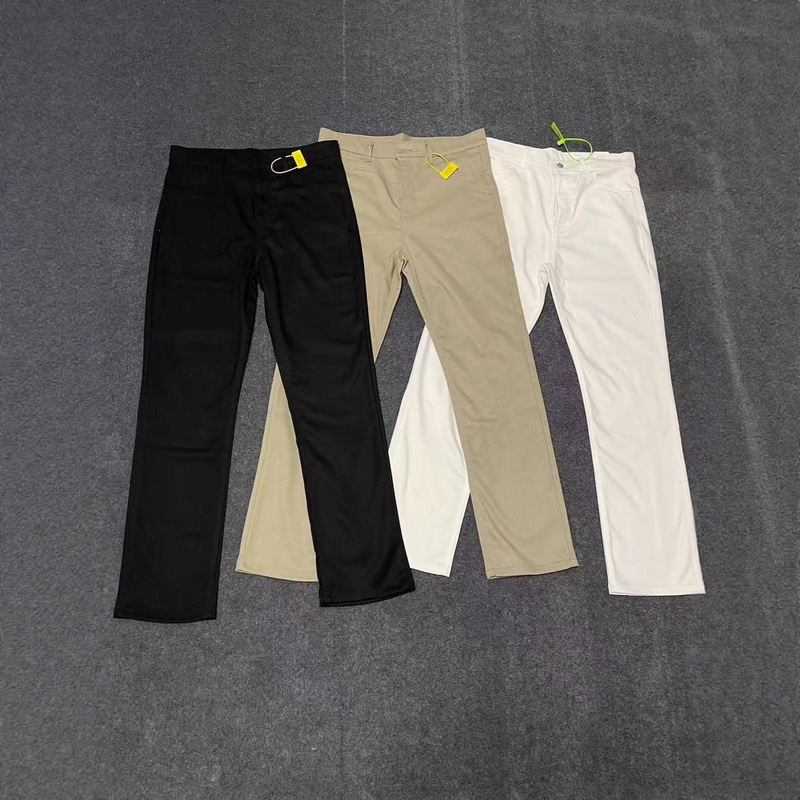 Margiela Style Slightly Flared Cleanfit Trousers High Street Vibe Casual Versatile Kenijima Same Style Long Pants