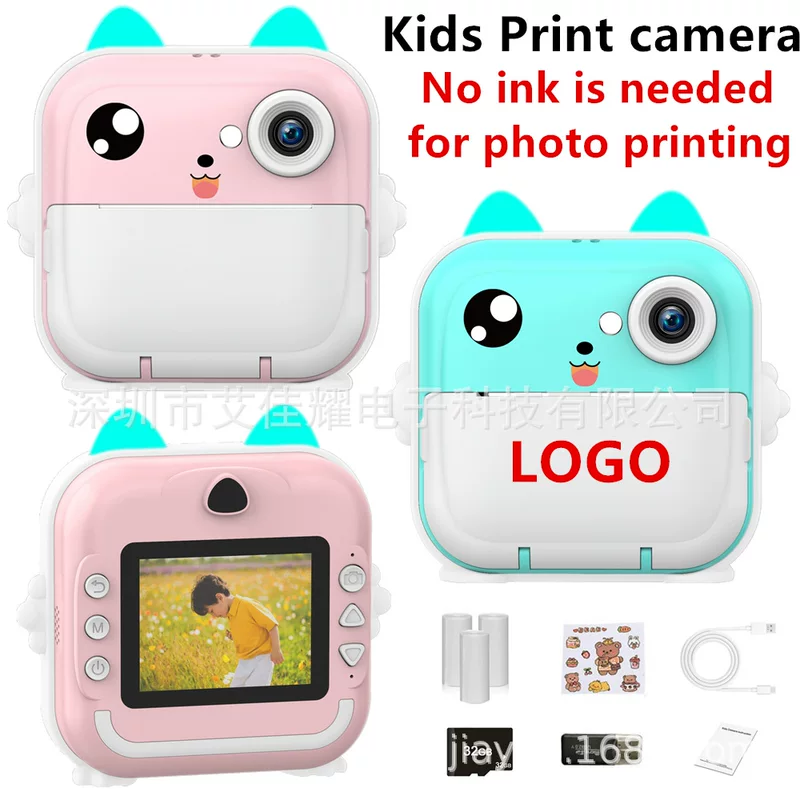 Polaroid, маленькая мультяшная камера, для импорта