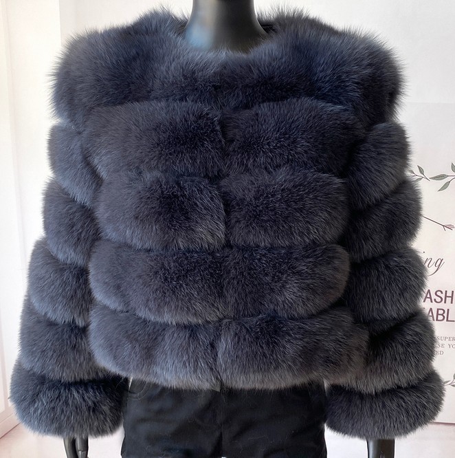 Women's Casual Solid Color Hidden Buckle Coat Faux Fur Coat display picture 6