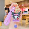 Cartoon sophisticated keychain, key bag for beloved with zipper, Birthday gift, wholesale