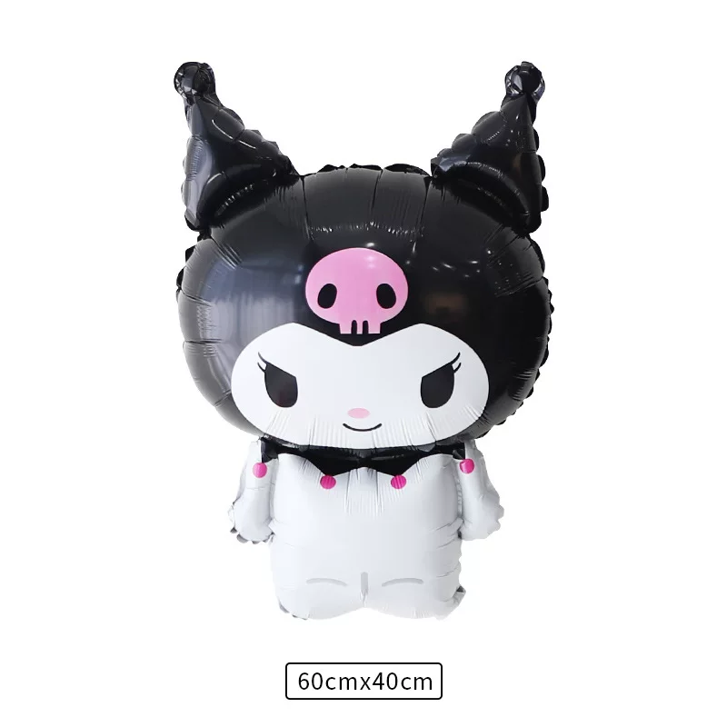 Санио Kuromi девочки дети воздушные шары алюминиевая пленка алюминиевая фольга детские мультфильм торт замок шары нетоксично
