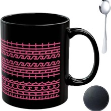 亚马逊创意新款Hidden Message Coffee 陶瓷厨房隐藏信息咖啡杯