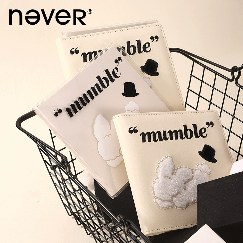 Never Молочный Кролик Сахарная книга Квадратная тетрадь Ноутбук Ноутбук Пустая Небольшой портативный портативный план