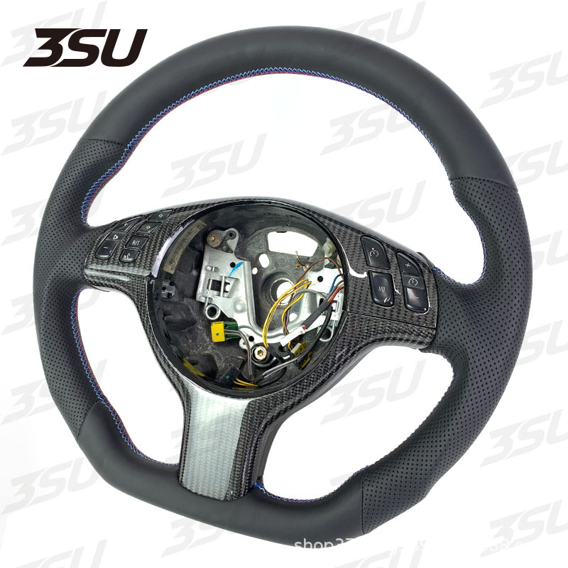 Suitable for Bmw E46 330Ci 325I Carbon Fiber Steering Wheel 2000 2001 2003 2004 2005
