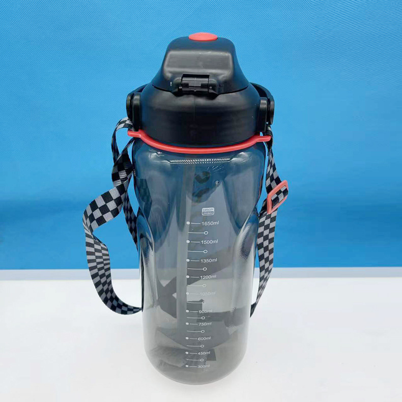 Youyun adultos deportes hervidor de agua taza de agua de plástico mujeres de gran capacidad 2L hombres botella de agua portátil espacio taza al aire libre taza