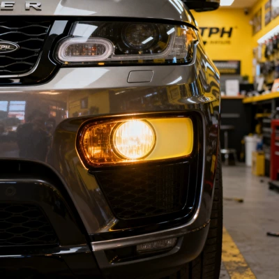 and aging, wholesale of blackened – Car headlight protective film - tph-yellow-30cmx-10m