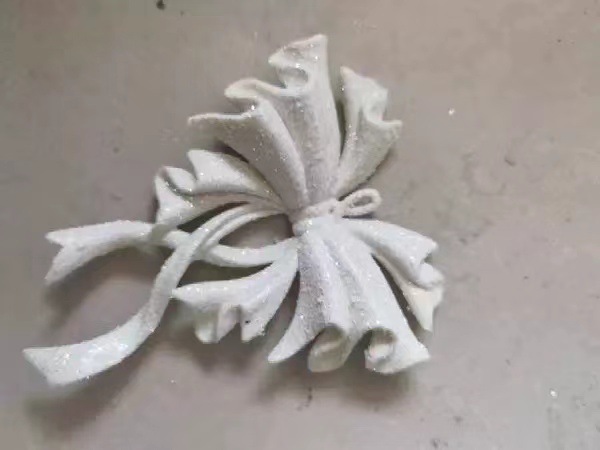 Yazi personalizado decoración de Navidad colgante de plástico regalos navideños reloj navideño guirlandas colgante DIY al por mayor