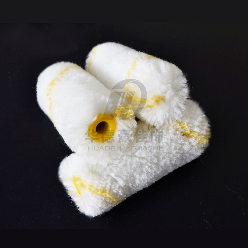 3 pulgadas acrílico cabello medio cepillo de pintura de rodillo grueso inteligente mini rodillo pequeño núcleo de cepillo alemán exportación de Alemania