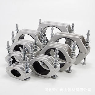 Processing and Customization of Jgh Series Cable Fixing Clamps, High-Voltage Single-Core Flexible Cable Fixing Clamps, Cable Hoops
