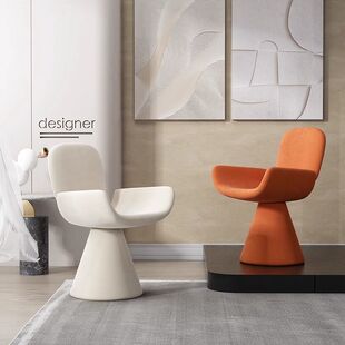 Bedroom Modern Rotating Makeup Dressing Chair Casual Beauty Salon Backrest Manicure Dressing Table Cream Dining Table Chair