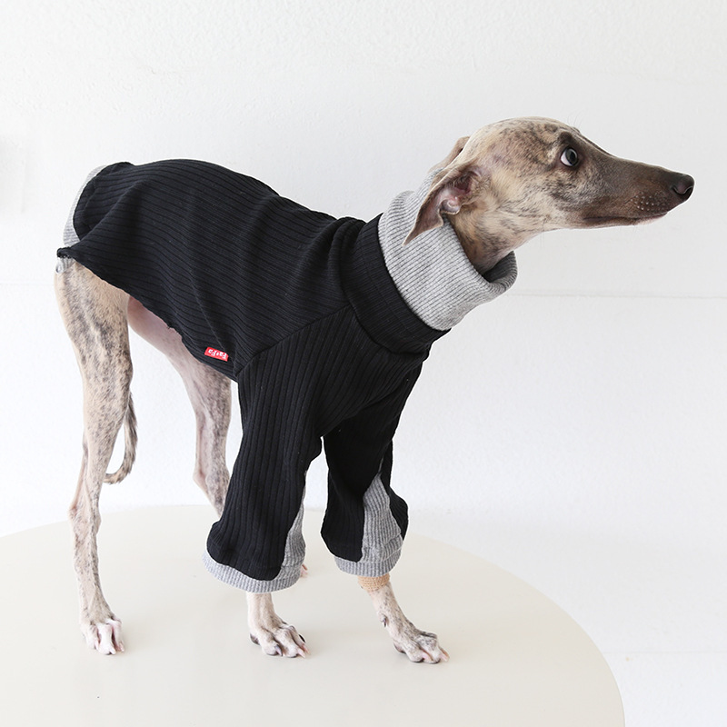 Petstyle 喇叭袖粗纱毛衣 意大利小灵缇惠比特宠物衣服跨境亚马逊|undefined