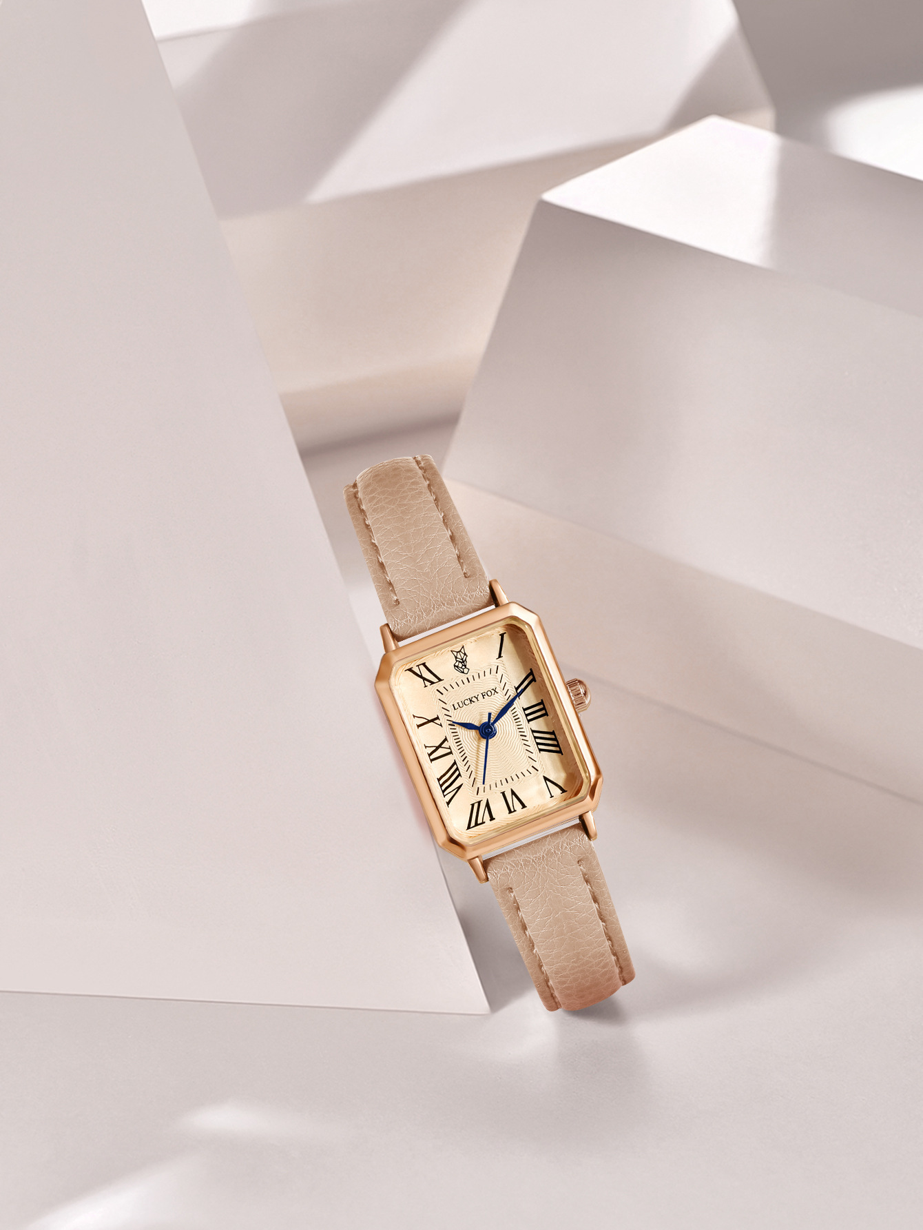 LUCKYFOX retro small dial women's watch new sports small rectangular watch simple daily quartz watch