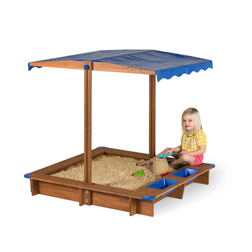 Children's Large Sand Toys Kindergarten Outdoor Sand Pit Set Sand Pit Fence Folding Wooden Home Manufacturer
