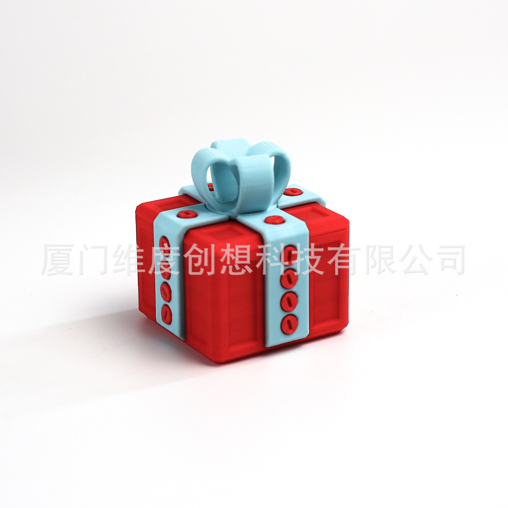 빨간색 상자 + 하늘색 활