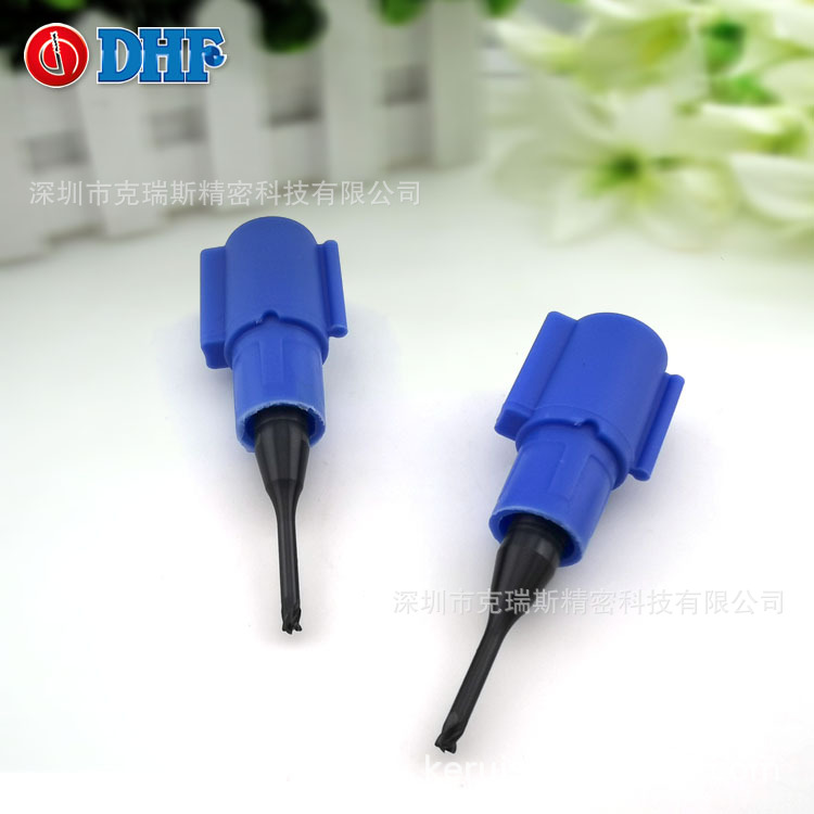DHF 高硬度硬质合金圆鼻刀 HRC65小径深沟UXE201202 2R0.2*12L