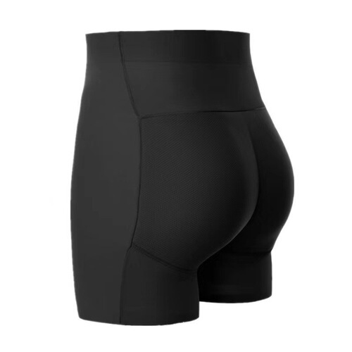 High-waist buttocks-lifting pants fake buttocks waist-reducing pants buttocks-lifting buttocks-expanding peach-shaped buttocks breathable invisible 5D body-shaping pants buttocks pad