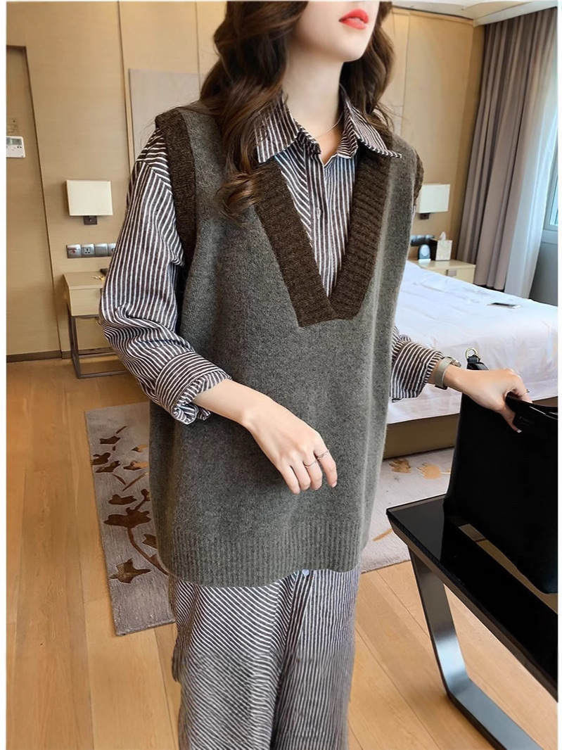 Colored sweater