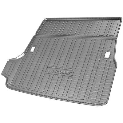 Toyota 4Runner Super-Trimmed Car: Trunk Mat - 2025-toyota-4runnersuper-five-seater-carbon-fiber-pattern-thickened-version