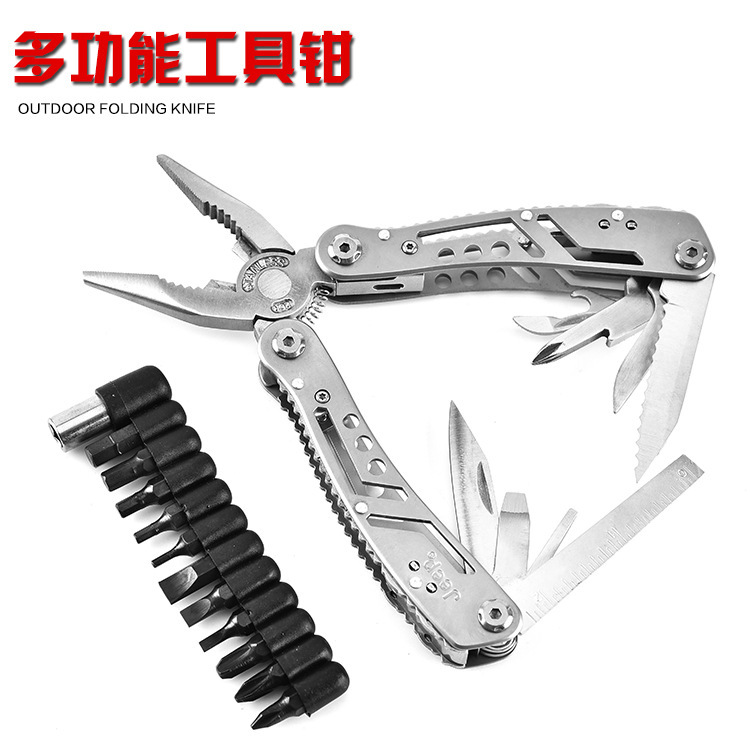 户外野营装备 钳子多功能 工具钳 组合折叠工具钳 现货批发