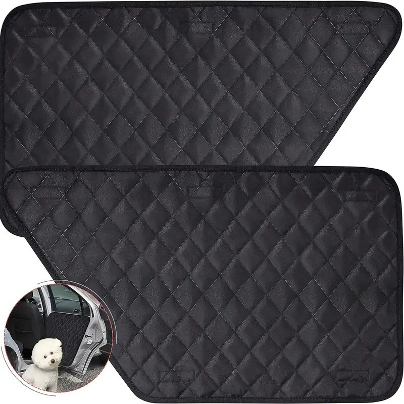 Pet Dog Car Door Protection Cover, Thickened Car Side Door Protective Pad, Car Window Scratch-Resistant and Anti-Dirt Protective Mat