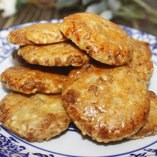 网红广式鸡仔饼传统糕点酥香脆花生芝麻酥休闲春节年货美食童年味