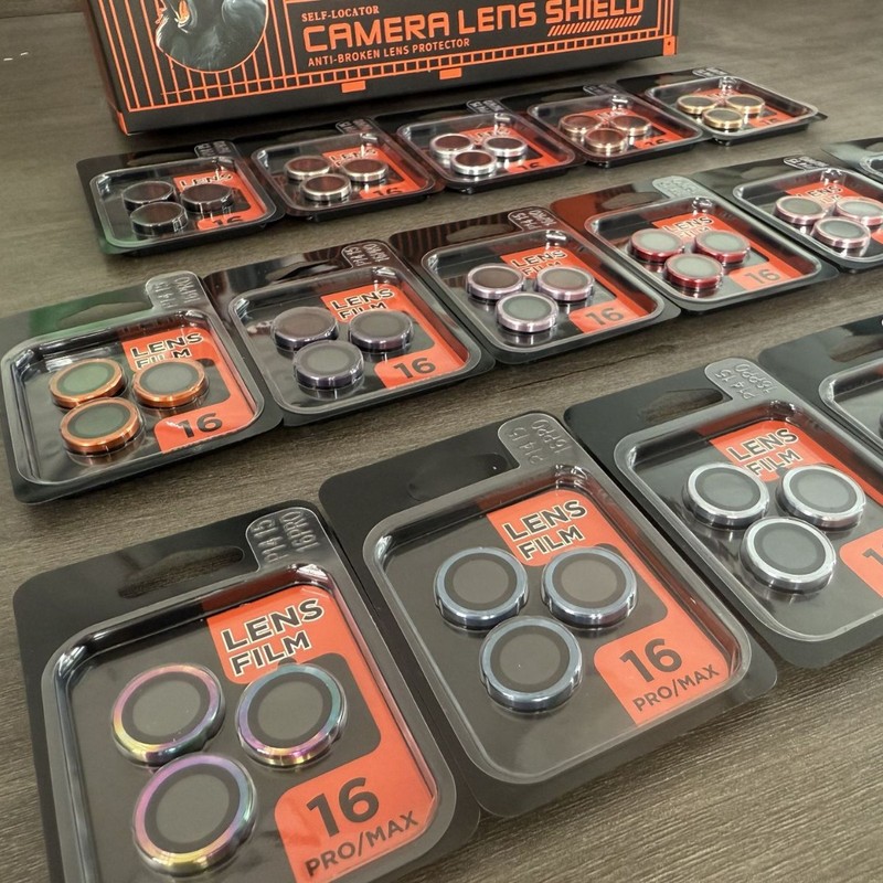 イーグルアイズレンズフィルムCDパターン、位置決め付き、16promax、17pro、15携帯電話レンズ用CD保護フィルム|undefined
