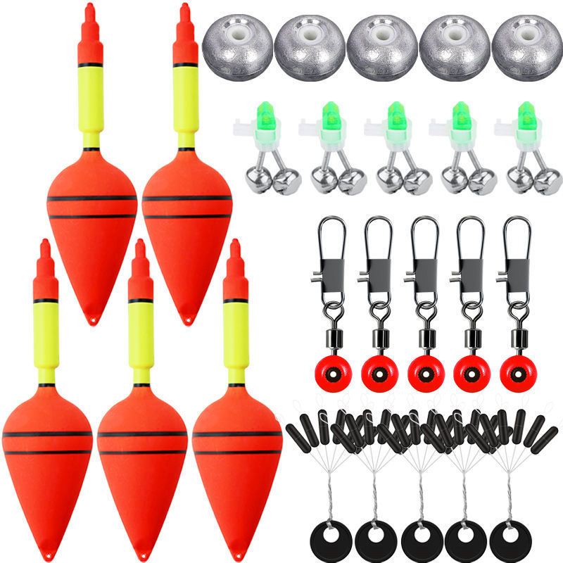 Bandera roja flotante de gran vientre, conjunto de puerto de pesca de gran vientre, monstruo de agua flotante flotante, langosta flotante