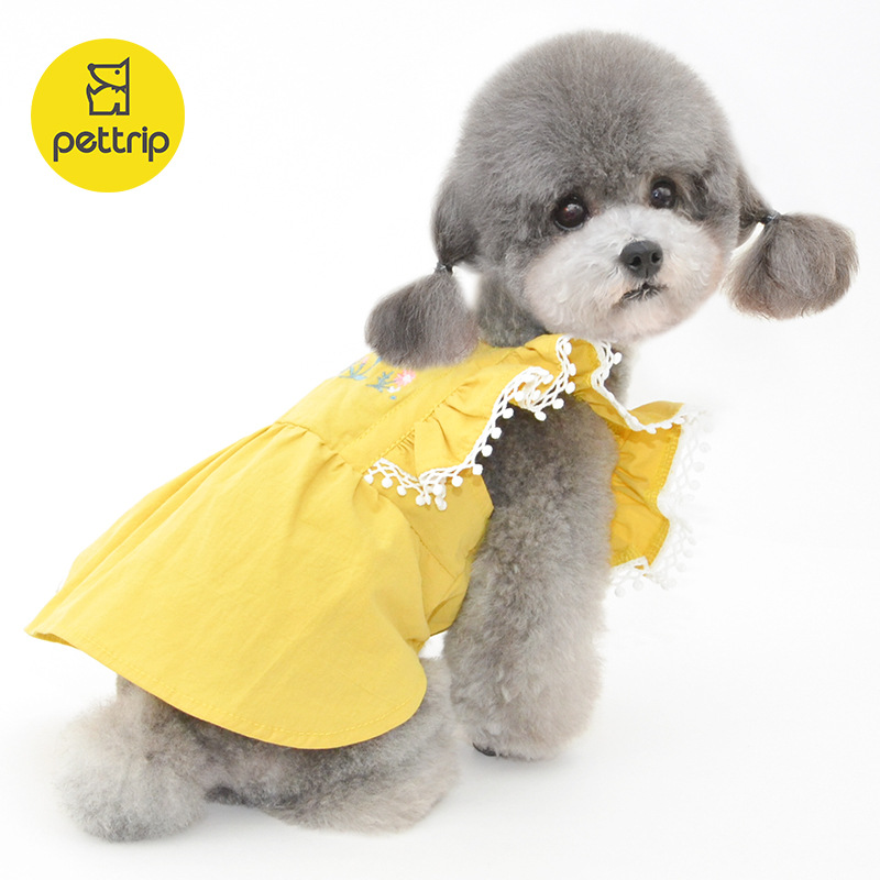 pettrip 베투 봄 여름 애완 동물 스커트 강아지 스커트 고양이 스커트 고양이 스커트 애완 동물 옷 개 옷