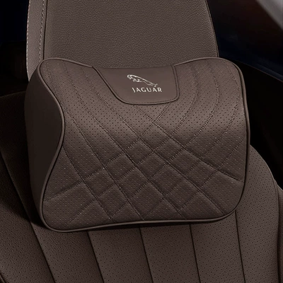 Suitable for Jaguar Xj/Xfl/Xel/F-Pace: Waist support - chestnut-brown-neck-pillow
