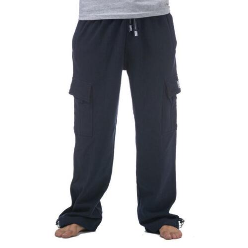 Men's Heavyweight Cargo Sweatpants with 6 Pockets